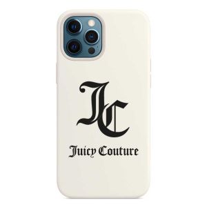 Juicy Couture Vintage JC Logo iPhone Case White