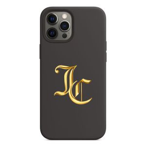 Juicy Couture Vintage JC iPhone Case Black/Gold