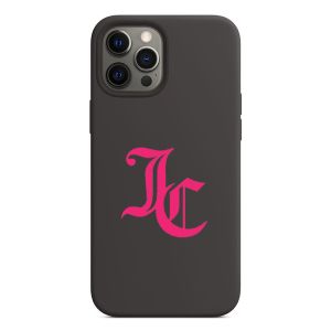 Juicy Couture Vintage JC iPhone Case Black/Pink