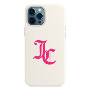 Juicy Couture Vintage JC iPhone Case White/Pink
